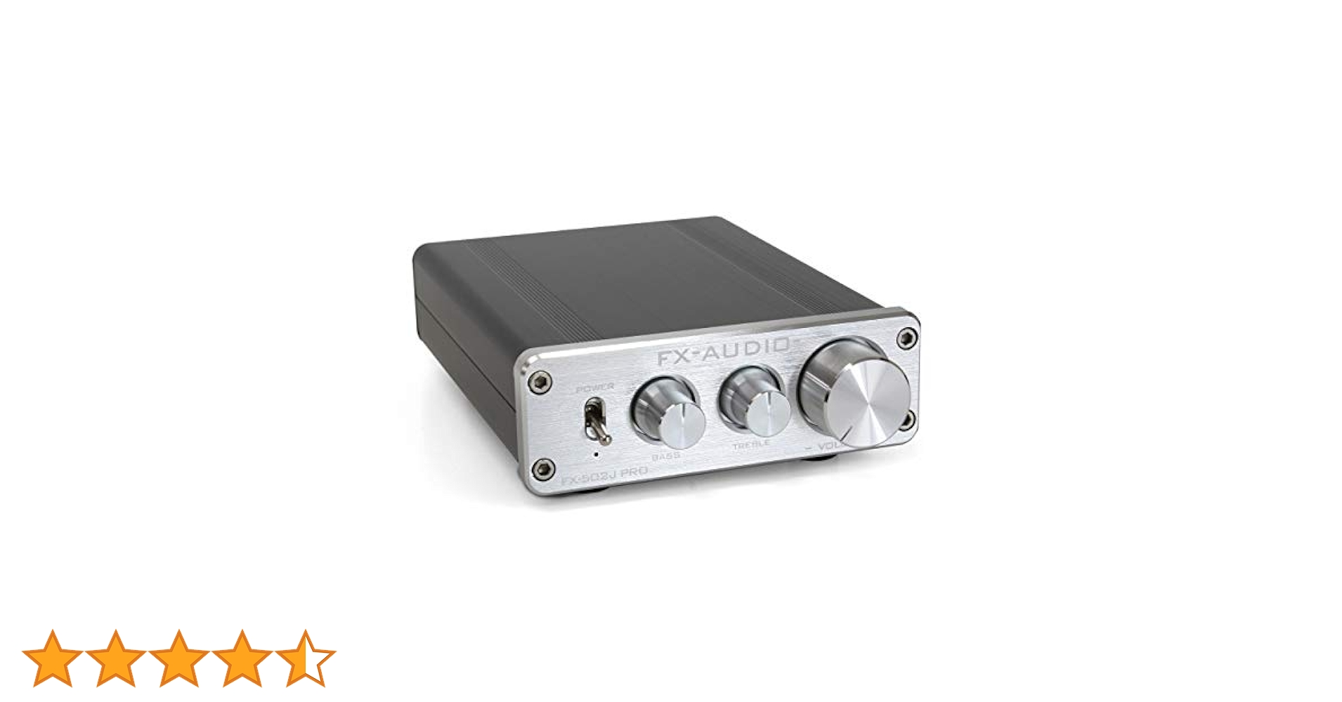 FX-AUDIO FX502J-S プリメインアンプ (シルバー) FX AUDIO FX-AUDIO- FX502J-S[シルバー] TPA3250搭載50W×2ch